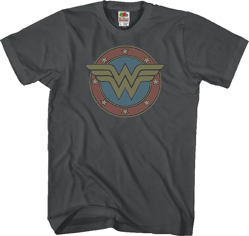 Men's performance sports t-shirt-Classic Wonder Woman Logo T-Shirt