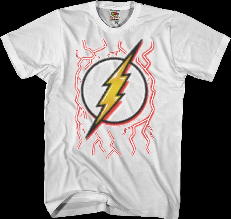 Men's premium workout t-shirt-Airbrush Flash T-Shirt