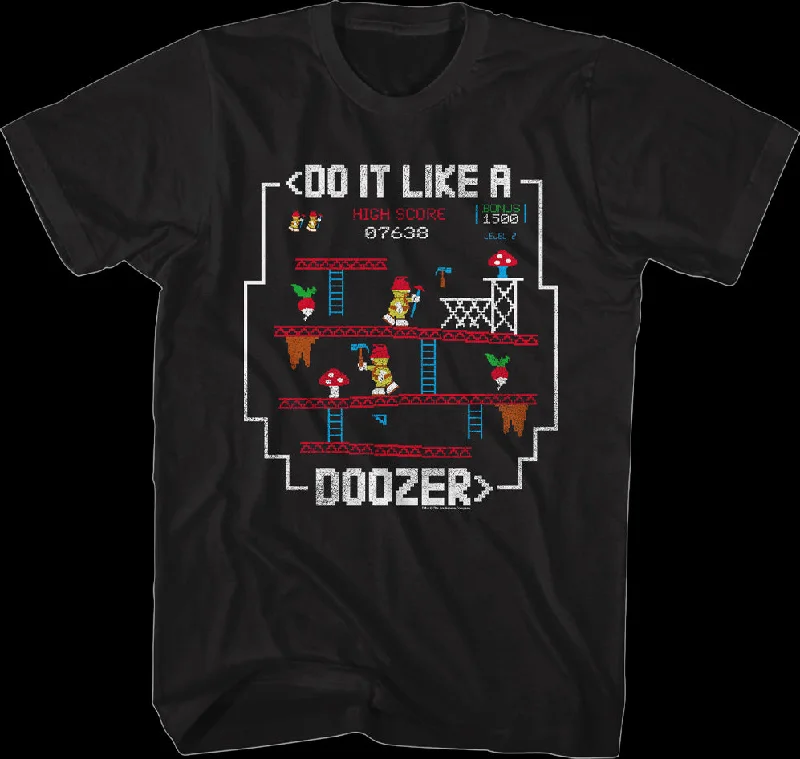 Men's lightweight athletic wear t-shirt-Do It Like A Doozer Fraggle Rock T-Shirt