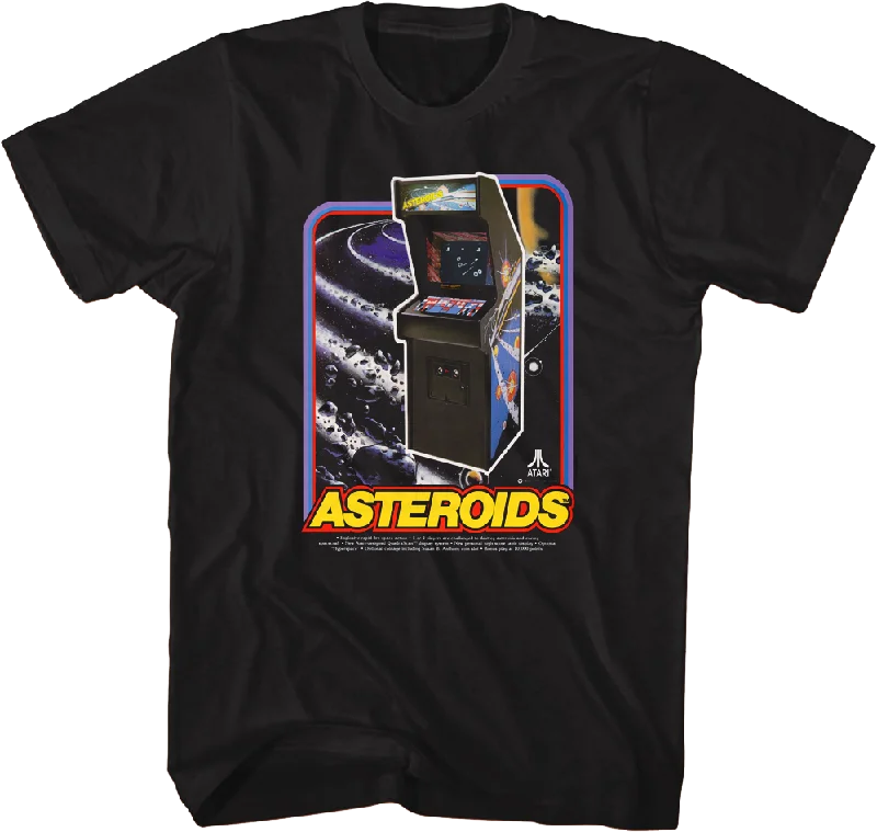 Men's versatile fitness t-shirt-Asteroids Arcade Cabinet Atari T-Shirt