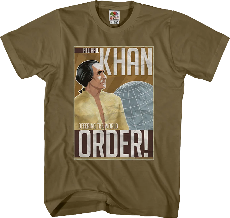 Men's relaxed fit performance t-shirt-All Hail Kahn Star Trek T-Shirt