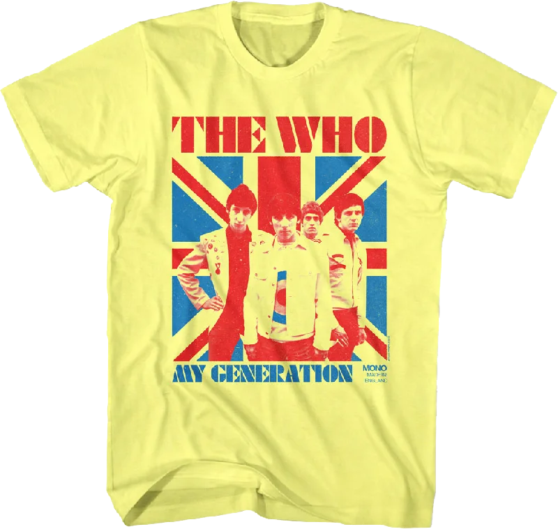 Men's organic athletic t-shirt-My Generation The Who T-Shirt