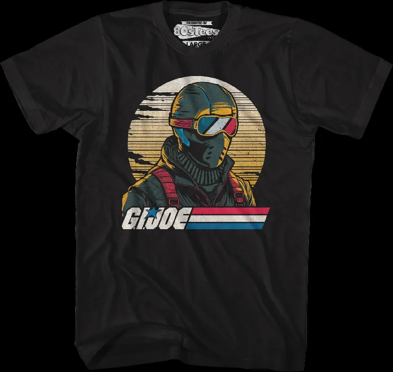 Men's casual athletic wear t-shirt-Arctic Snake GI Joe T-Shirt