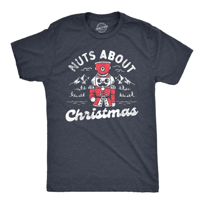 Men's performance sports t-shirt-Nuts About Christmas Men's T Shirt