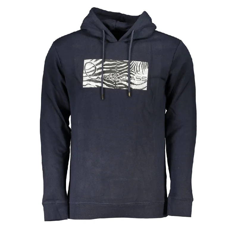 Men's hunting sweatshirt-Men's ultra-breathable gym t-shirt-Cavalli Class  Cotton Men's Sweater