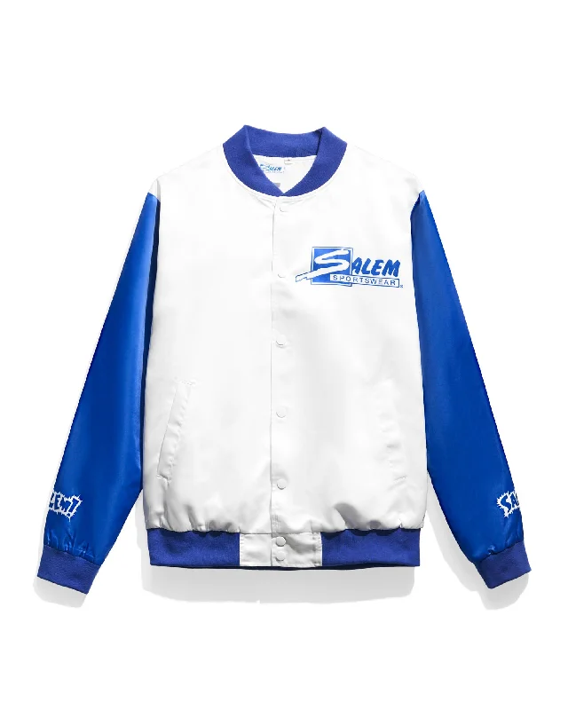 Men's softshell jacket-Men's relaxed fit performance t-shirt-Salem Sportswear Satin Jacket