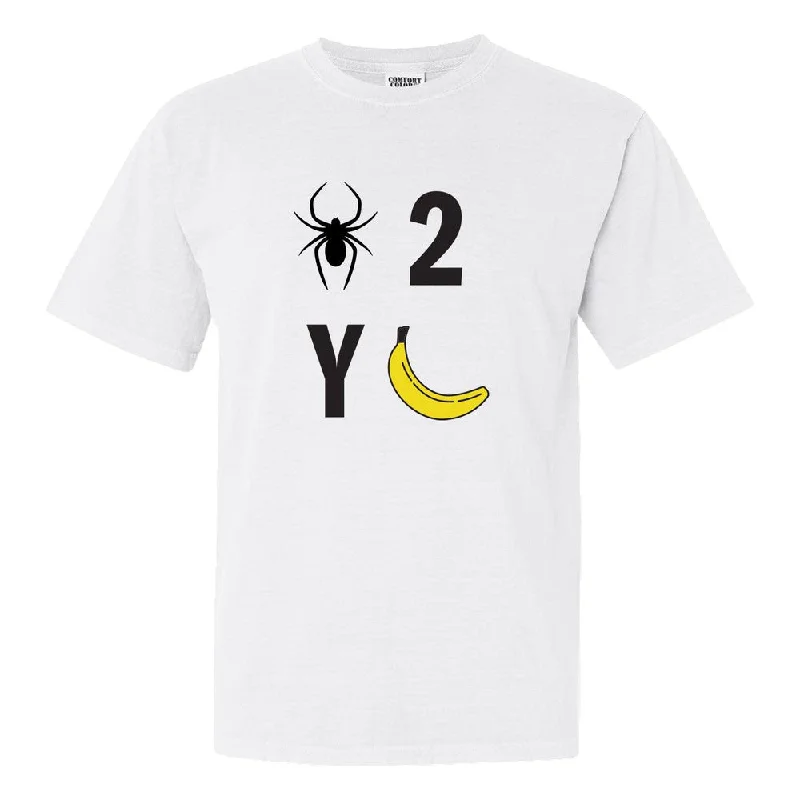 Men's performance sports t-shirt-Spider 2 Y Banana Tee