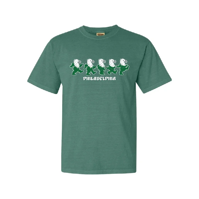 Men's eco-friendly gym t-shirt-Philadelphia Retro Tee