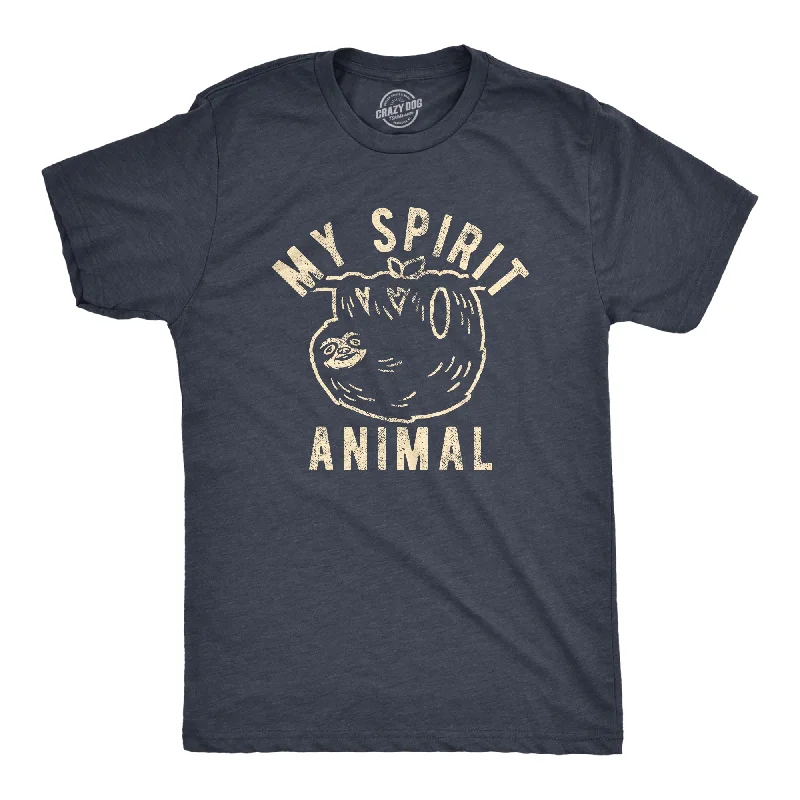 Men's versatile fitness t-shirt-My Spirit Animal: Sloth Men's T Shirt