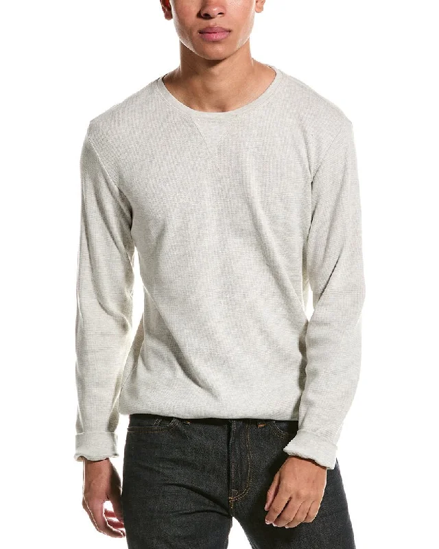 Men's trendy sweatshirt-Men's durable sports t-shirt-WEATHERPROOF VINTAGE Waffle Sweater