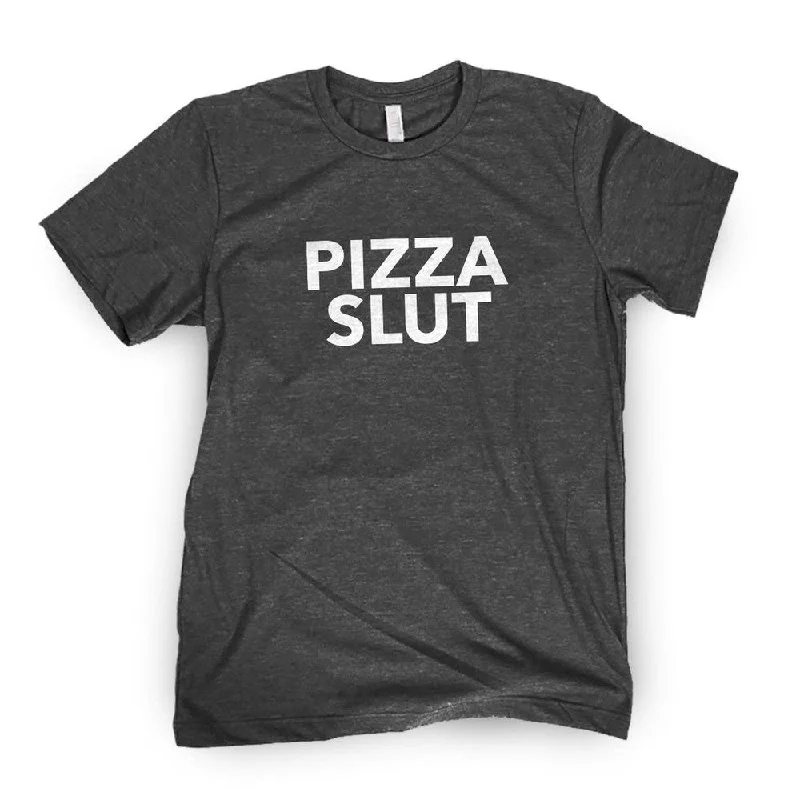 Men's premium workout t-shirt-Pizza Slut Tee