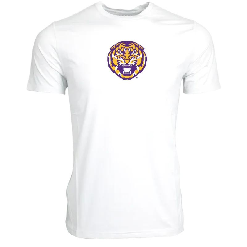 Men's casual athletic wear t-shirt-LSU Tigers Guide Sport Short Sleeve Tee