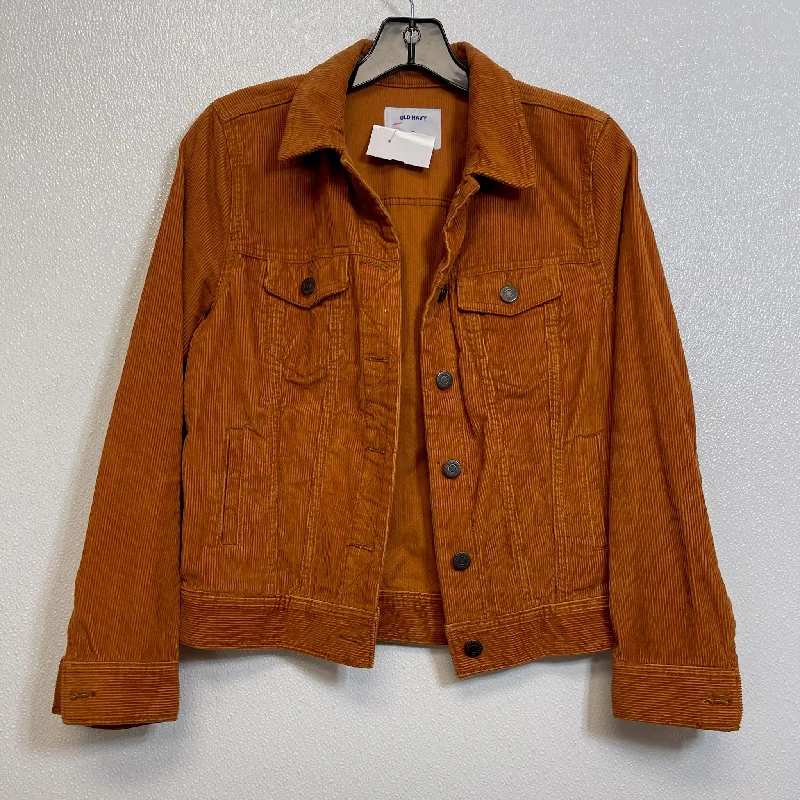 Men's belted jacket-Men's eco-friendly gym t-shirt-Jacket Other By Old Navy O In Rust, Size: Xs