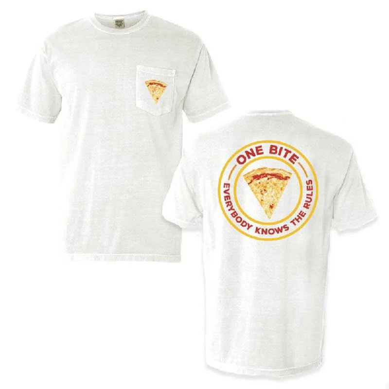 Men's summer fitness t-shirt-One Bite Pocket Tee