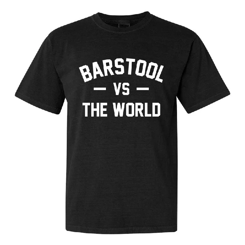 Men's lightweight athletic wear t-shirt-Barstool Vs The World Tee