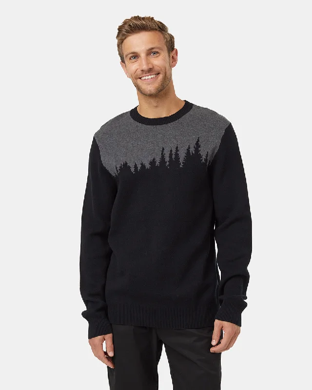 Men's training sweater-Men's relaxed fit performance t-shirt-Highline Juniper Sweater