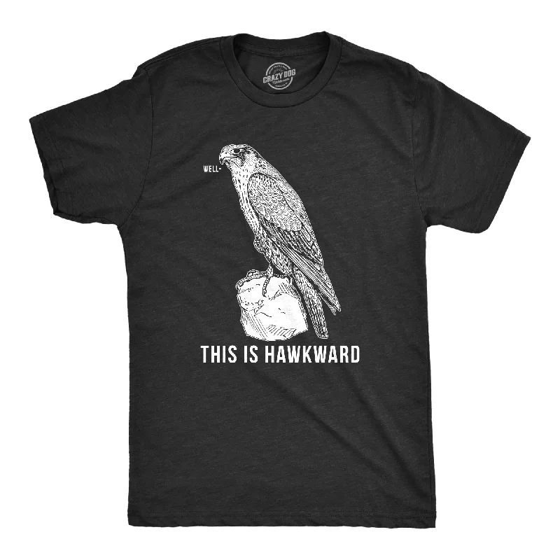 Men's performance sports t-shirt-That's Hawkward Men's T Shirt