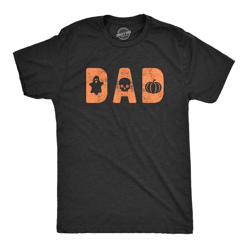 Men's modern fitness t-shirt-Dad Halloween Men's T Shirt