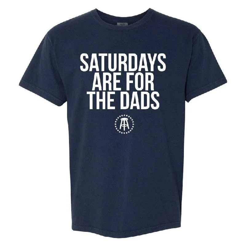 Men's sustainable athletic t-shirt-Saturdays Are For The Dads II Tee