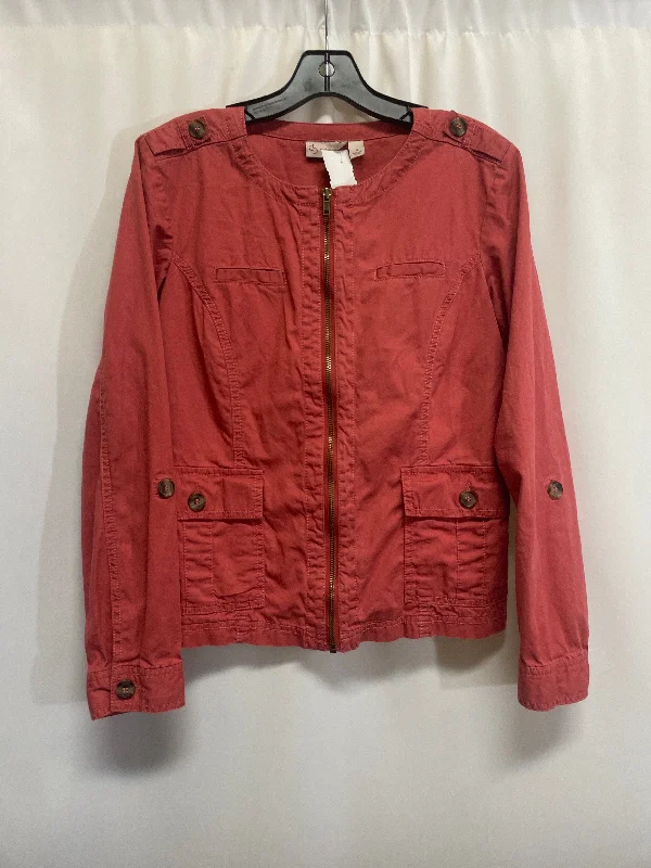 Men's sports jacket-Men's sustainable athletic t-shirt-Jacket Other By Clothes Mentor In Red, Size: S