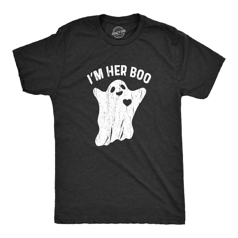 Men's organic athletic t-shirt-I'm Her Boo Men's T Shirt