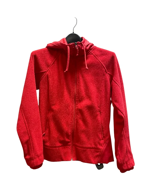 Men's cropped jacket-Men's active lifestyle t-shirt-Jacket Other By Columbia In Red, Size: S