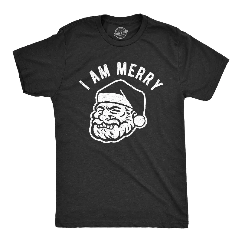 Men's breathable performance t-shirt-I Am Merry Men's T Shirt