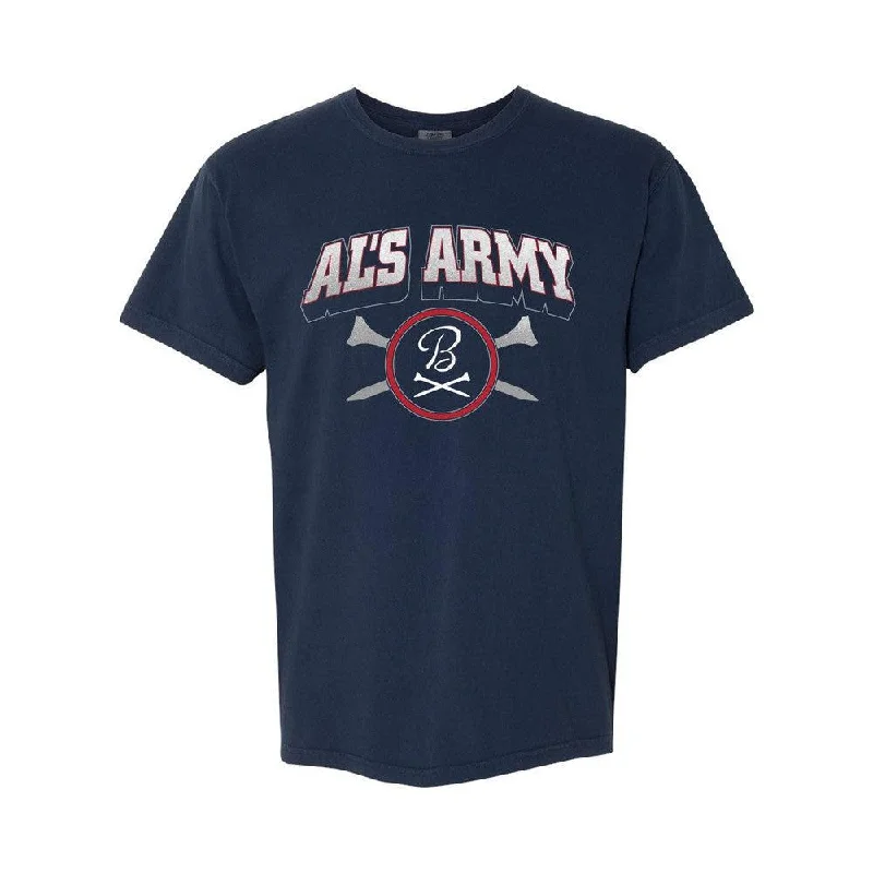 Men's workout-ready athletic t-shirt-Al's Army Tee