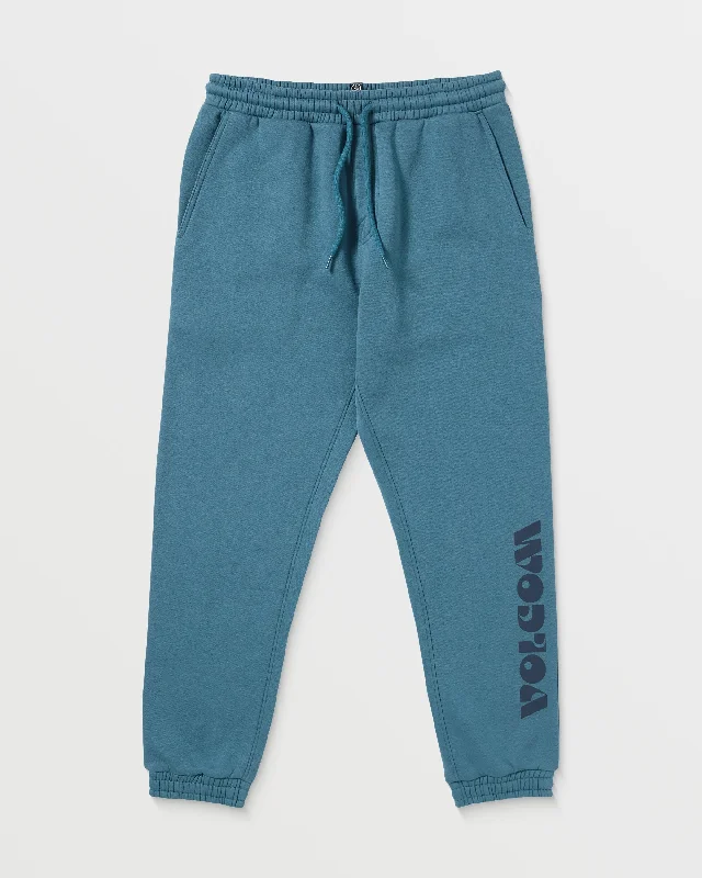 Men's athletic pants-Men's sustainable athletic t-shirt-Roundabout Fleece Pants - Ocean Teal