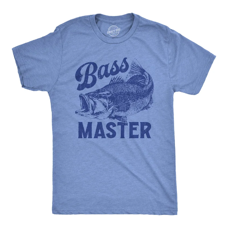 Men's ultra-breathable gym t-shirt-Bass Master Men's T Shirt