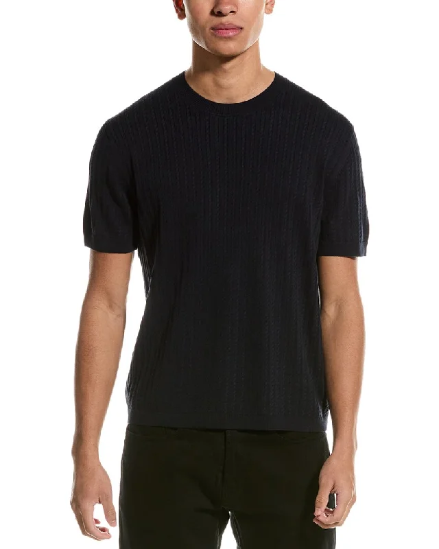 Men's pajama sweatshirt-Men's quick-dry athletic t-shirt-Theory Breach Shirt