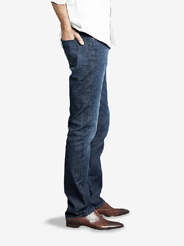 Men's slim tapered pants-Men's tech fabric workout wear t-shirt-Straight Crosby Jeans