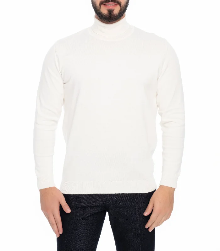 Men's quick-dry sweatshirt-Men's organic athletic t-shirt-PORTLAND TURTLENECK SWEATER