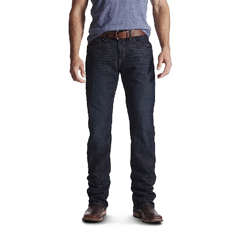 Men's corduroy pants-Men's quick-dry athletic t-shirt-Ariat Mens Rebar M4 Low Rise DuraStretch Edge Boot Cut - Bodie