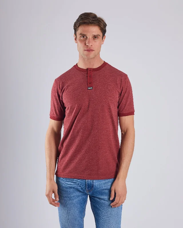 Men's comfortable exercise t-shirt-Jerez Tee Havana Red