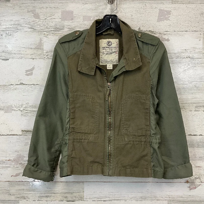 Men's safety jacket-Men's lightweight athletic wear t-shirt-Jacket Other By Lucky Brand In Green, Size: M