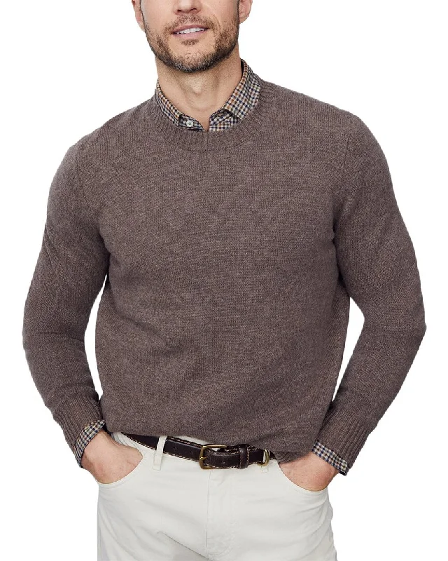 Men's slim fit sweatshirt-Men's weatherproof athletic wear t-shirt-J.McLaughlin Ollie Angora & Wool-Blend Sweater