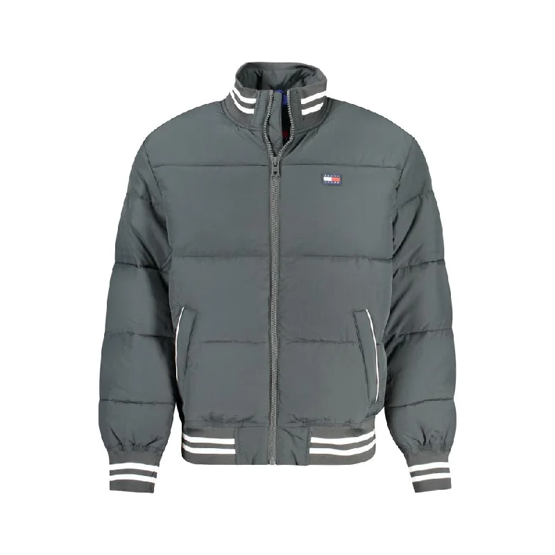 Men's recycled jacket-Men's versatile fitness t-shirt-Tommy Hilfiger  Polyamide Men Men's Jacket