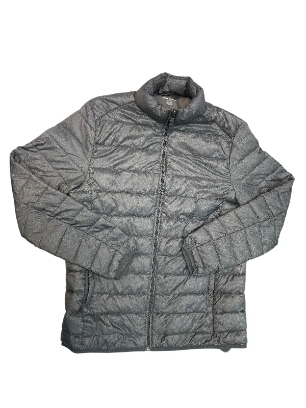 Men's casual jacket-Men's ultra-breathable gym t-shirt-Jacket Puffer & Quilted By Amazon Essentials In Grey, Size: S