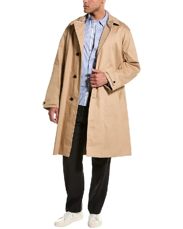 Men's bomber jacket-Men's quick-dry athletic t-shirt-rag & bone Slater Trench Coat