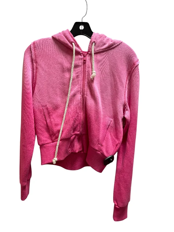 Men's reflective jacket-Men's relaxed fit performance t-shirt-Jacket Other By American Eagle In Pink, Size: M