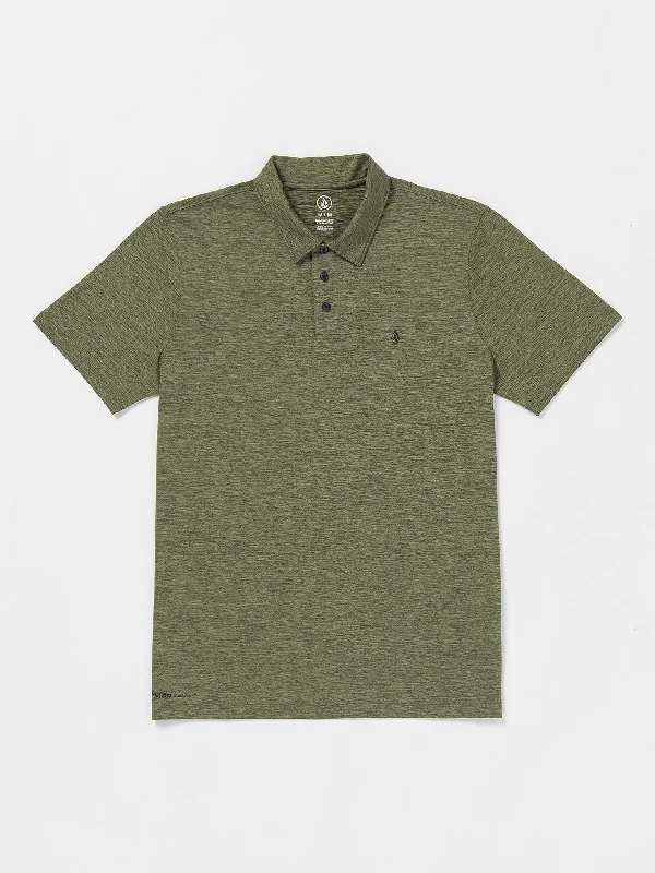 Men's cotton shirt-Men's durable sports t-shirt-Hazard Pro Polo Short Sleeve Shirt - Vintage Green