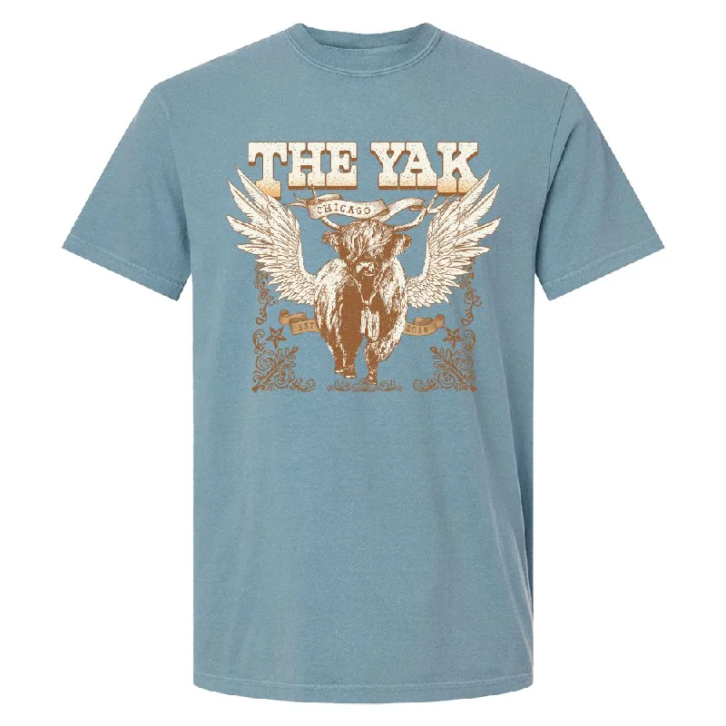 Men's quick-dry athletic t-shirt-The YAK Yak Tee