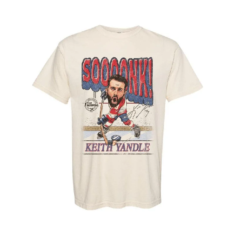 Men's fashion-forward activewear t-shirt-Spittin Chiclets x NHL Alumni Association Keith Yandle Sonk Tee