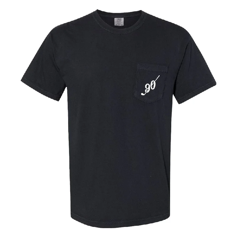 Men's high-performance workout t-shirt-Breaking 90 Pocket Tee