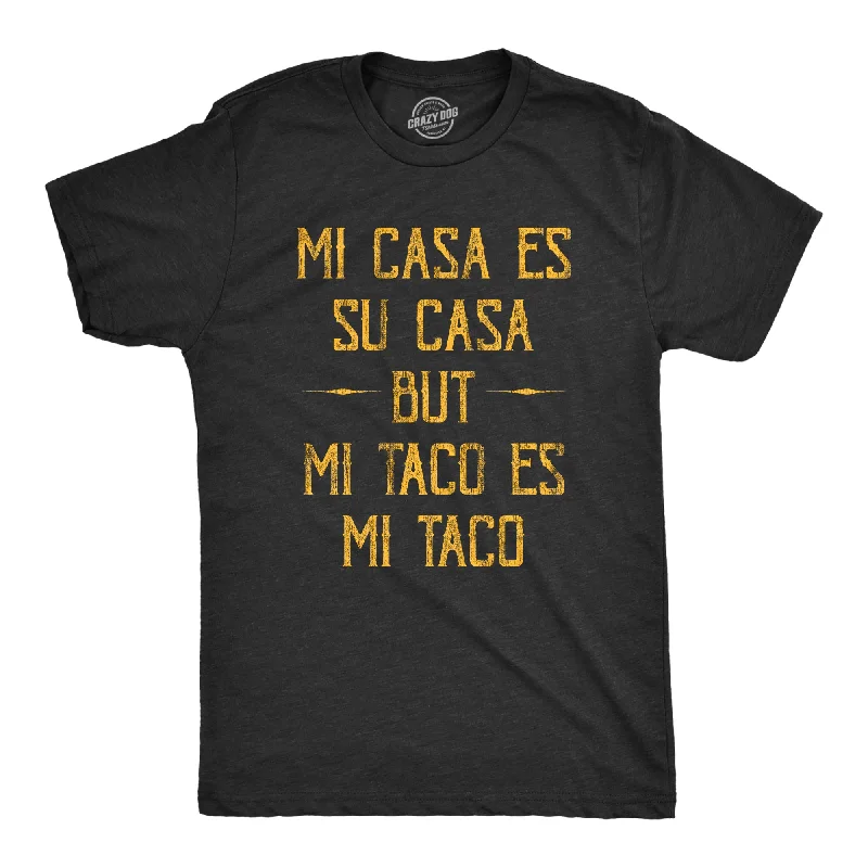 Men's quick-dry athletic t-shirt-Mi Tacos Es Mi Tacos Men's T Shirt