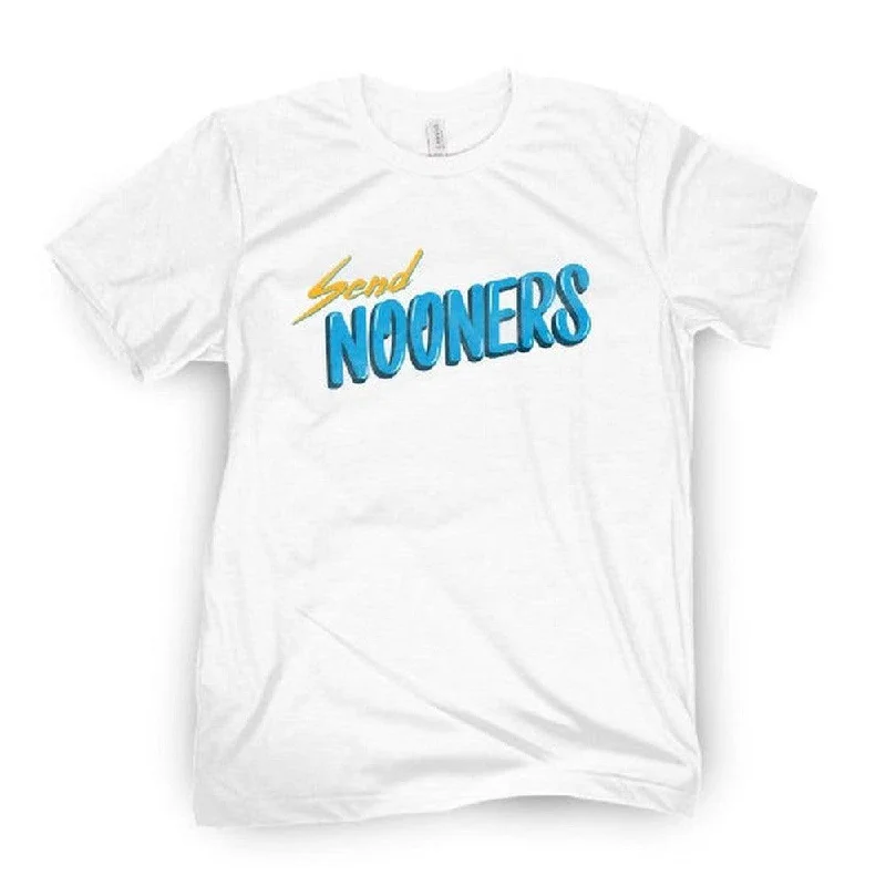 Men's organic athletic t-shirt-Send Nooners Tee