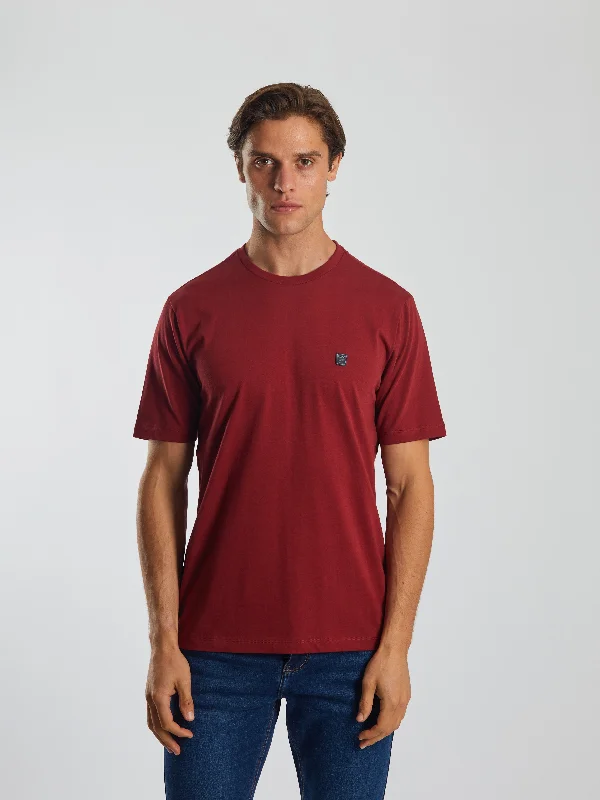 Men's quick-dry athletic t-shirt-Sheenan Tee Havana Red