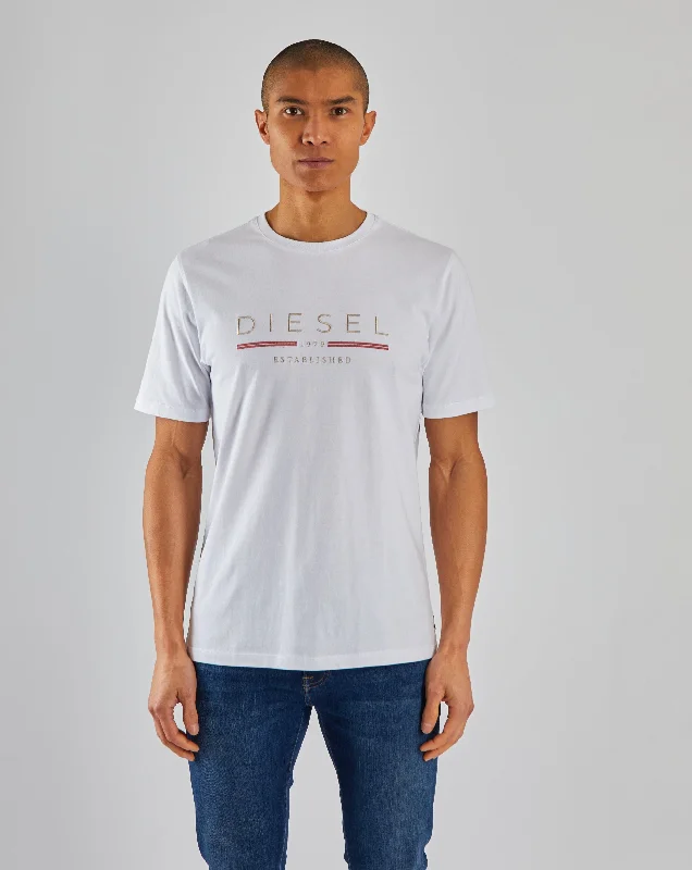 Men's versatile fitness t-shirt-Jasper Tee Dove White