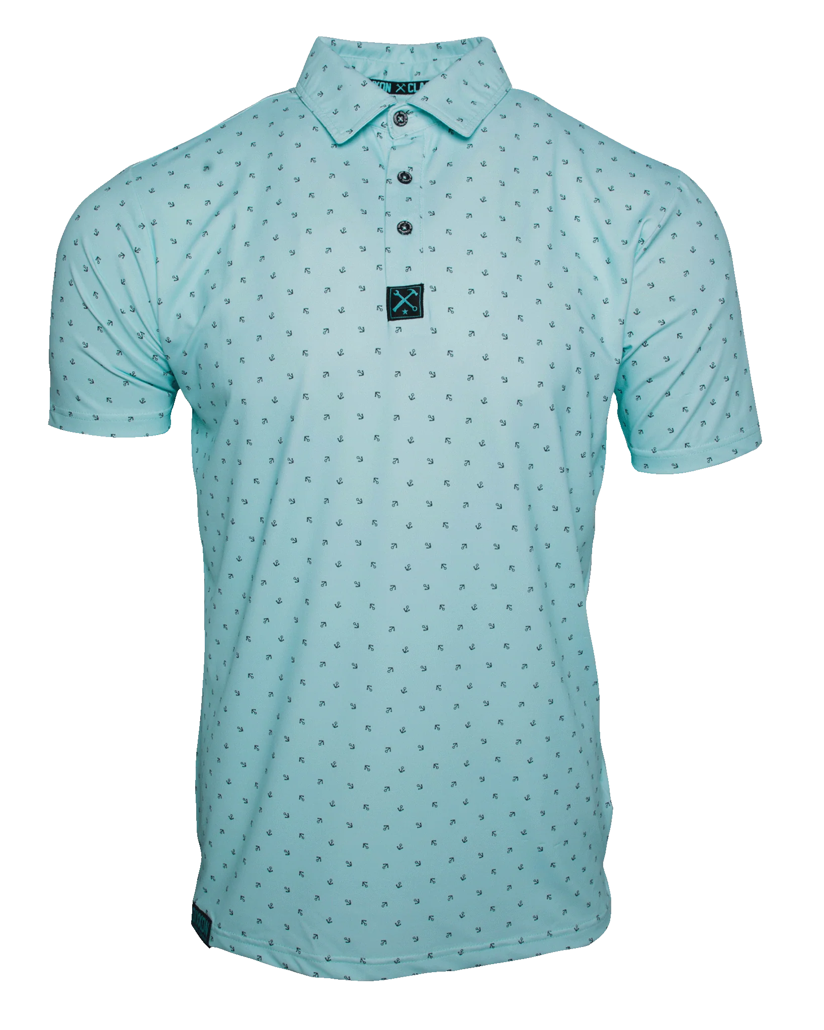 Men's sustainable travel polo shirt-Men's versatile fitness t-shirt-Party Polo - Tiffany Avery